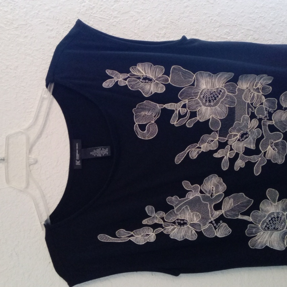Beautiful Embroider Black Dress.